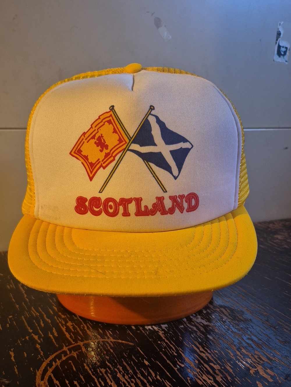 Vintage Scotland Trucker Hat